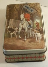 PAVESI - NOVARA - VECCHIA SCATOLA IN METALLO-VINTAGE-E D'EPOCA- USATA -5+