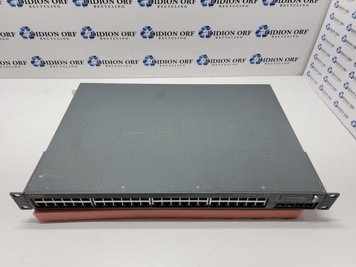 Aruba Networks S2500-48P-4x10G 48-Port Switch 4 SFP+ Ports GRADE B SKU 8216 - Picture 2 of 3