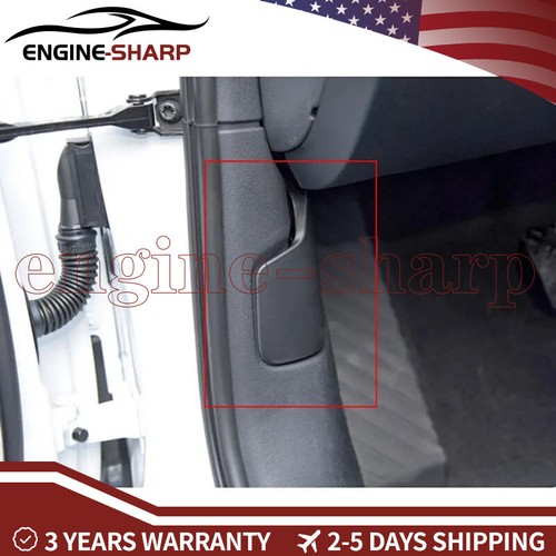 Set of Hood Latch Release Handle 8J1823533C 8J1823633C For 2008-2015 Audi TT TTs - Picture 6 of 10