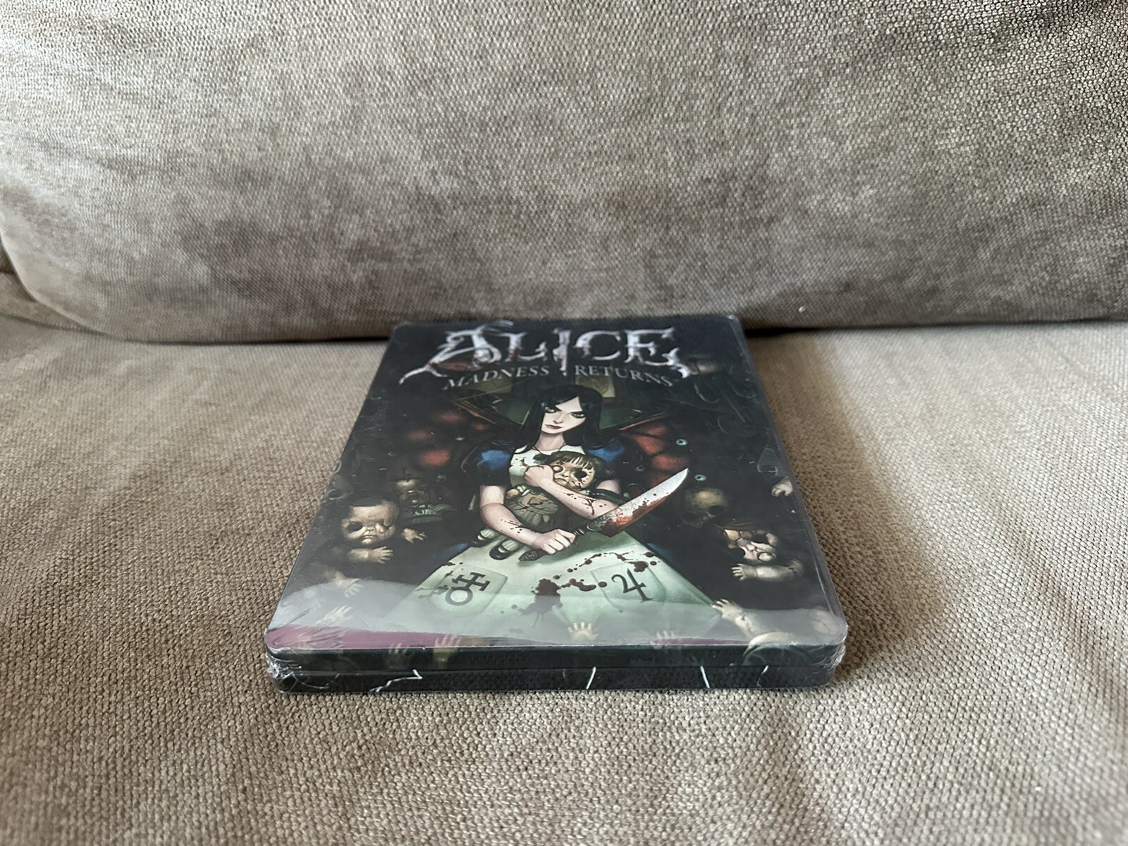 Alice Madness Returns Custom Made Steelbook Case Only for 