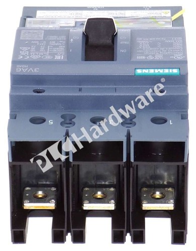 Surplus Open Siemens 3VA6110-6JQ31-0AA0 3VA6 110-6JQ31-0AA0 100A 3-P Breaker - Imagen 5 de 10