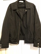 Men's Jacket PERRY ELLIS size MEDIUM Lined Rain Jacket/ Warm