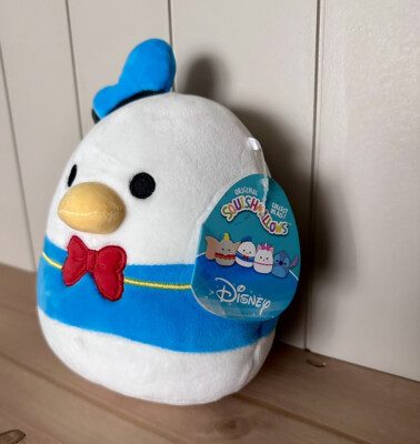 SQUISHMALLOW Disney Donald Duck KELLYTOY 8  NEW WITH TAGS