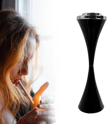 uyoyous Large Standing Floor Ashtray Stand Cigarette Ash Tray Litter Bin Ashbin