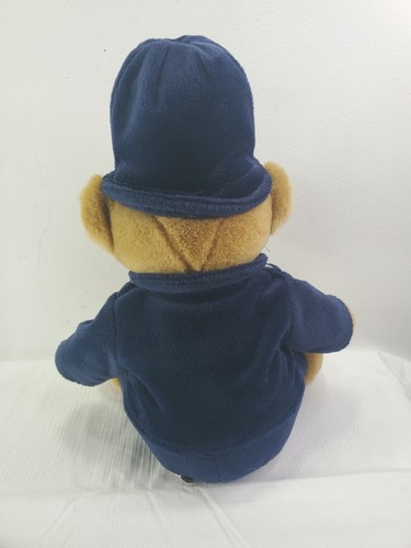 HARRODS London Knightsbridge Police Seated Plush Stuffed Teddy Bear UK Toy 12” - Picture 4 of 7