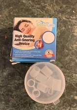 Snore Care Silicone Anti Snore Device - set of 4