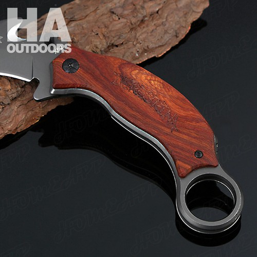 Folding Pocket Fruit knife Outdoor knives Camping Survival Hiking Hunting 16012 - Picture 2 of 3