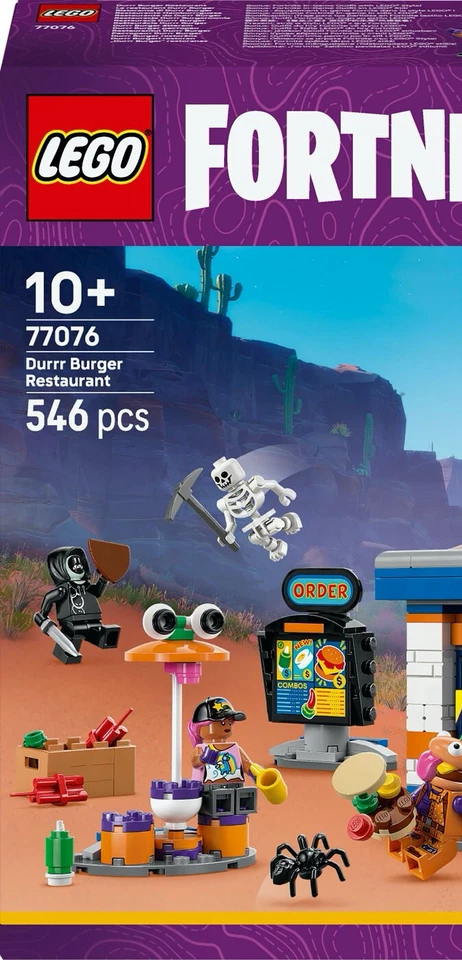 LEGO Fortnite 77076 Durrr Burger Restaurant 546 pcs Toy Building Kit - Image 3 of 4