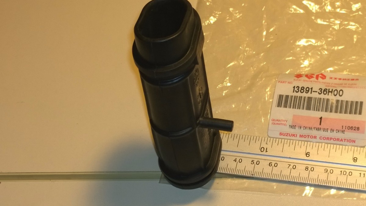、 GD110 HULI (P71) New Genuine SUZUKI Air Filter Box Inlet Tube