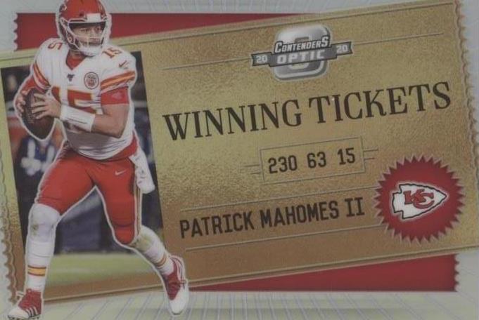 2020 Panini Contenders Optic Patrick Mahomes II #WT1 - 1 of 2