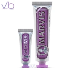 MARVIS Jasmin Mint | Italian Luxury Creamy Toothpaste with Sweet Floral Notes