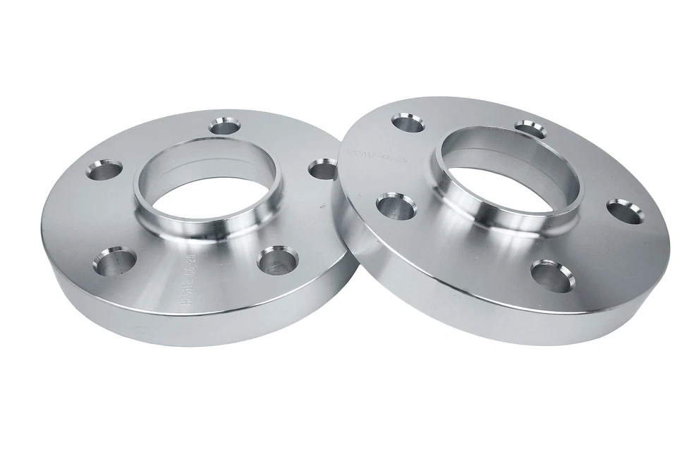 4 Pc Audi New Model 15 MM & 20 MM Wheel Spacers Pattern 5x112 C.B 66.6 W/ Bolts - Image 3 of 4