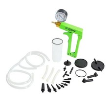 25138 Brake Bleeder Kit, One Man Brake Bleeder, Manual Fluid Extractor,