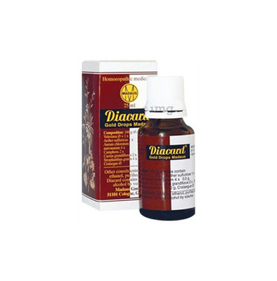 ADEL Diacard Gold Madaus Drop 25ml | Germany Made OTC Homeopathic Drops