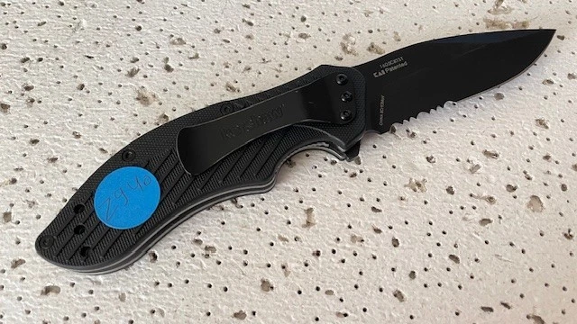 Cuchillo de Bolsillo Plegable 1605CKTST Kershaw CLASH Linerlock Combo Hoja Asistida Abierta Foto 2 de 4