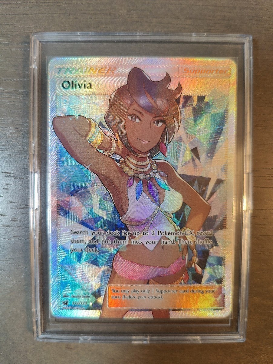 Pokmon TCG Olivia Crimson Invasion Full Art Ultra Rare Trainer Card  111/111 NM | eBay
