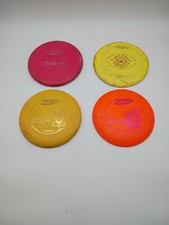 lot of 4 disc golf frisbees