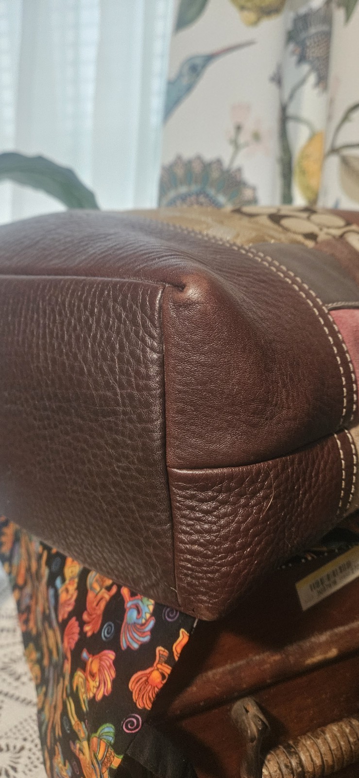 Coach Holiday Patchwork Tote 10434 - image 5