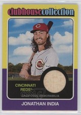 2024 Topps Heritage Clubhouse Collection Relics Jonathan India #CCR-JI 10ek