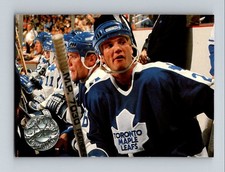 1991-92 Pro Set Platinum Mike Krushelnyski Toronto Maple Leafs #119