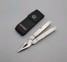 Leatherman Super Tool Multitool Dated 0896 /w Sheath - Knife - Pliers - File