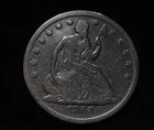 1864 s Seated Liberty Half Dollar
