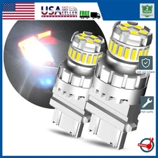 Bright 3156 3157 LED Reverse Lamp Backup Signal Light 6000K 2400LM I-23 1/2set