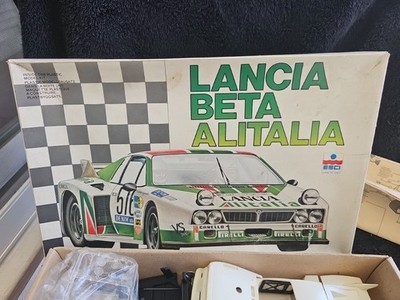 Esci Lancia Beta Montecarlo Alitalia 1:24 3014 Model Kit Racing Car 1979