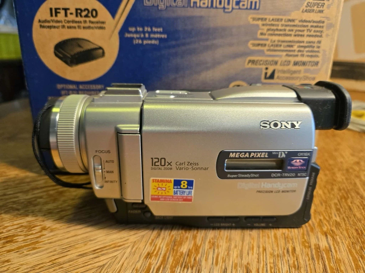 Sony Handycam Silver 120x Digital Zoom Camcorders for sale - eBay