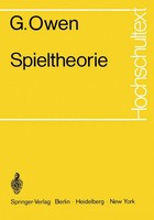 Spieltheorie G. Owen Taschenbuch Viii Deutsch Springer-Verlag Gmbh