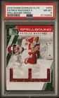 2019 Panini Donruss Elite Spellbound #SP6 Patrick Mahomes-Green PSA 8