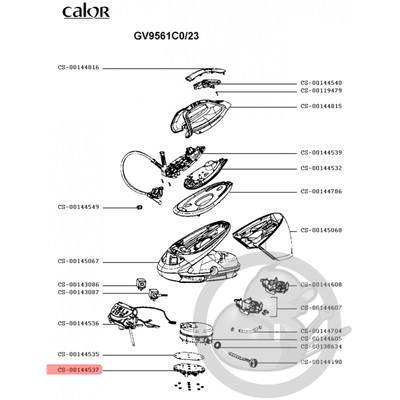 Résistance Avec Thermostat (139°c) CS-00115345 CS-00115345