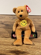 TY DIMPLES the BEAR  BEANIE BABY - MINT with MINT TAG
