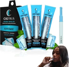 Cigtrus Natural Nicotine-Free & Tobacco-Free Smoking Alternative, Blue 