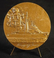 Light Cruiser Medal René Duguay-Trouin Privateer 1983 Order Of The Holy Spirit