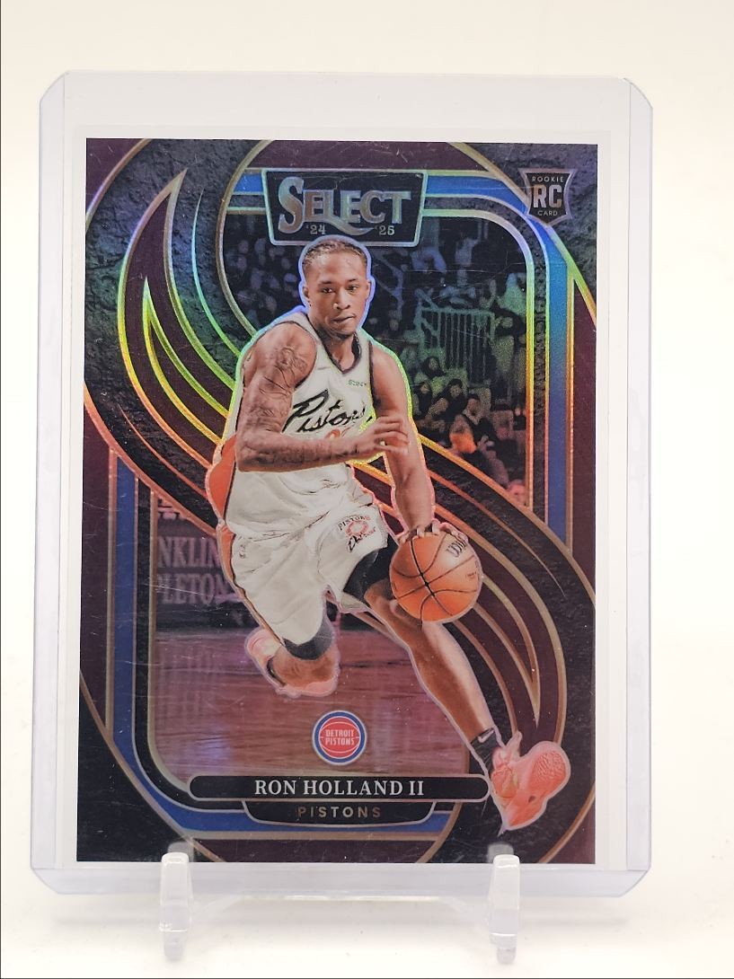 RON HOLLAND II 2024-25 SELECT PREMIER LEVEL ROOKIE MAROON #198 RC /175 Q4945