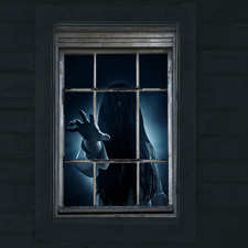 47.3 X 31.5 Inches Halloween Curtain Scary Halloween Window Poster Decorations H