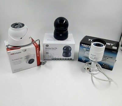 3er Pack Überwachungskameras: Trendnet + Conceptronic + Hikvision Turbo HD