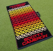 SCOTTY CAMERON WALLPAPER CIRCLE T GOLF TOWEL