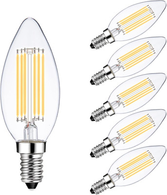 E14 Light Bulbs LED Warm White 2700K 60W Dimmable European Base Chandelier Light