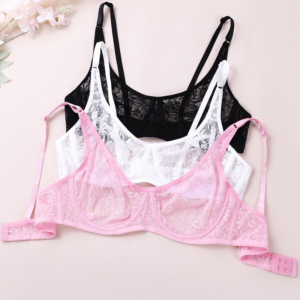 Crossdresers Mens Bras Lace Bra Transgender Brassiere Feminine