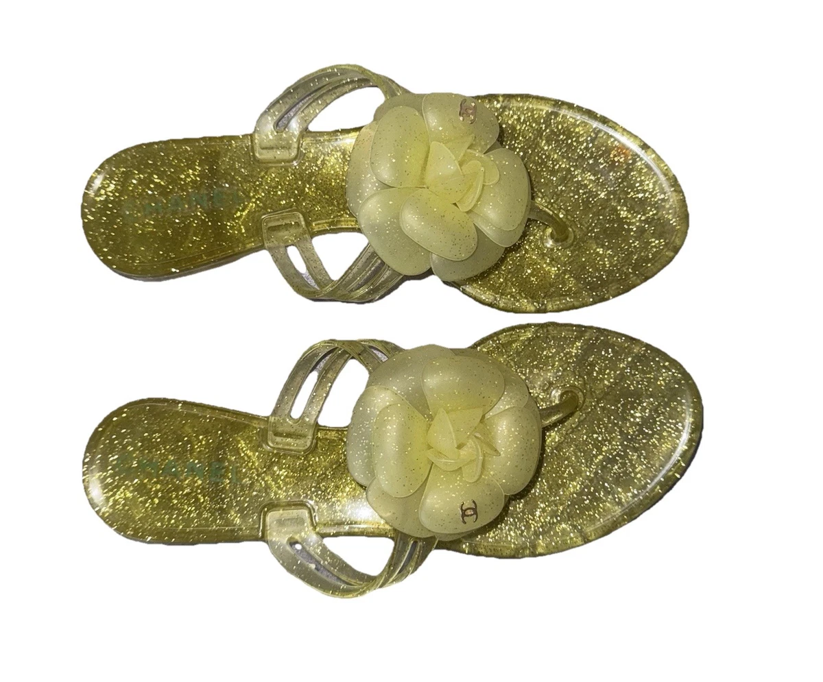 CHANEL Yellow Sandals for Women for sale | eBay