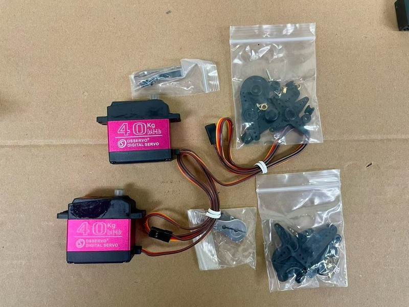 2 Pack High Torque 40KG Digital Servo DS3240MG Full Metal Stainless Steel Gear