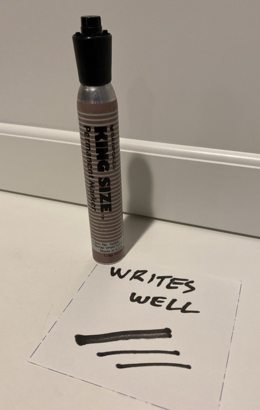 Sanford King-Size Permanent Marker