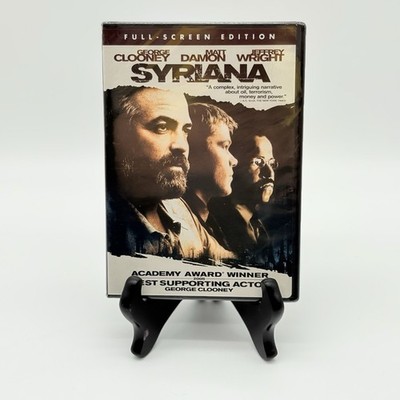 Syriana (DVD, 2006, Full Frame) Movie George Clooney Matt Damon NEW SEALED 
