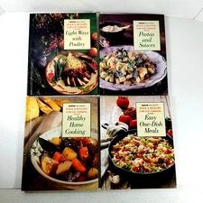 Lot of 4 Prevention Magazines Hardcover Cookbooks Pastas, Poultry, One Dish Meal