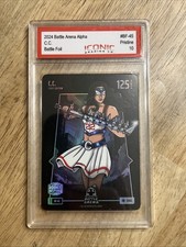 C.C. Bo Jackson Battle Arena Caitlin Clark Battlefoil Steel Graded 10