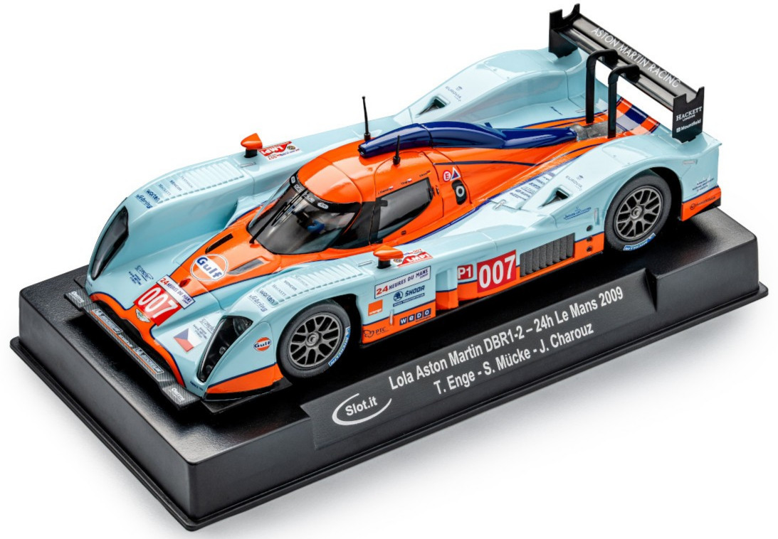 Slot It Gulf Lola Aston Martin DBR1-2 - 2009 24Hrs Le Mans 132 Slot Car CA31D 18290₽