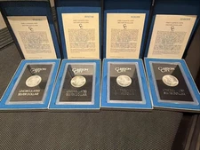 1885-1882 Carson City Morgan Dollars Lot of 4 Uncirculated