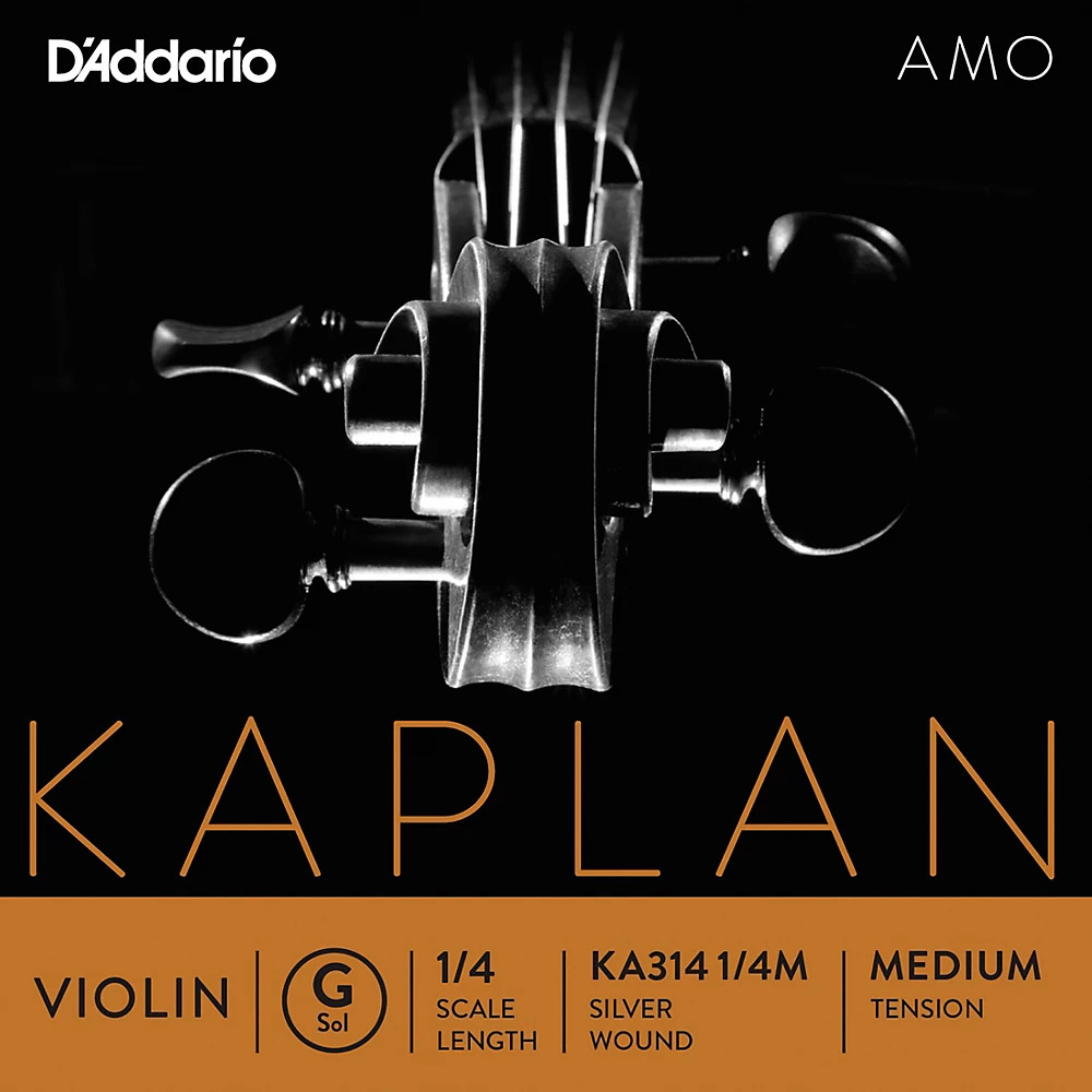 DAddario Kaplan Amo Series Violin G String 14 Size Medium 6190₽